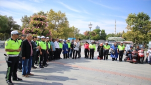 Konya'da "Yayalar İçin 5 Adımda Güvenli Trafik" etkinliği düzenlendi