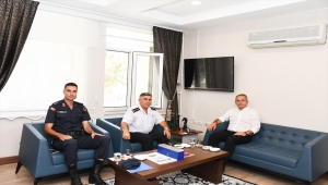 Konya İl Jandarma Alay Komutanı Yardımcısı Albay Demirel'den Seydişehir'e ziyaret