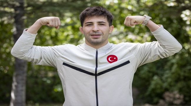 Milli güreşçi Süleyman Atlı'nın hayali "dünya şampiyonluğu kemeri"
