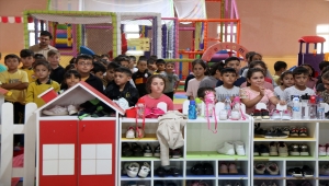 Şarkışla'da öğrencilere döner ikram edildi 