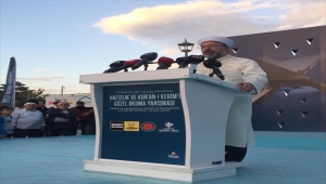 Türkiye Uluslararası 8. Hafızlık ve Kur'an-ı Kerim'i Güzel Okuma Yarışması Konya'da başladı