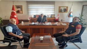 Ulaş Belediye Başkanı İlbey, itfaiyecilerin gününü kutladı