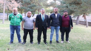 Yozgat Emniyet Müdürü Esertürk, futbol kulübü yöneticileriyle bir araya geldi