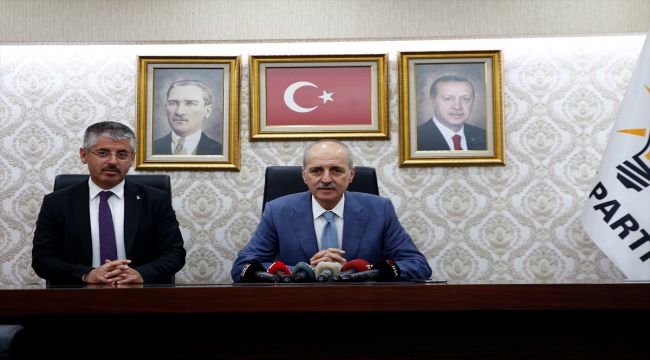 AK Parti Genel Başkanvekili Kurtulmuş, partisinin Kayseri İl Başkanlığını ziyaretinde konuştu: