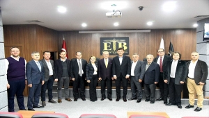 AK Parti İl Başkanı Çalışkan'dan ETB Başkanı Zeydan'a ziyaret