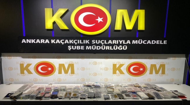 Ankara merkezli kaçak cep telefonu operasyonunda yakalanan 10 zanlıdan 1'i tutuklandı