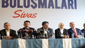 Bakan Kurum, "2023'e Doğru Şehir Buluşmaları Sivas" programında konuştu: (1)