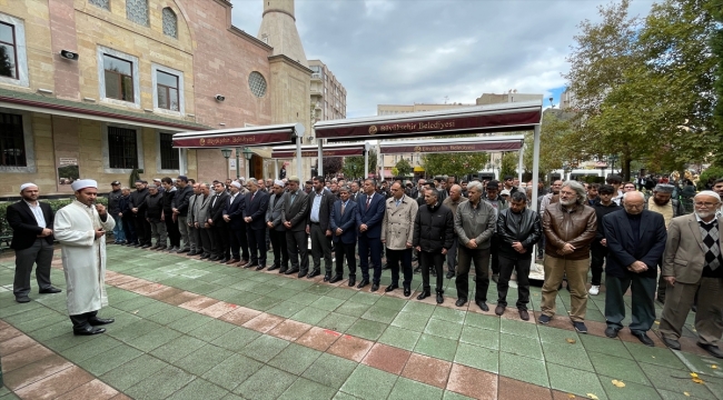 Bartın'da hayatını kaybeden 41 madenci için Eskişehir'de gıyabi cenaze namazı kılındı
