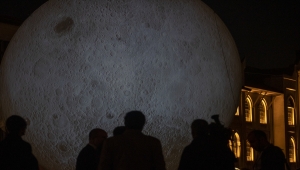 "Başka Bir Yer" isimli video mapping sergisi Ankaralılarla buluştu