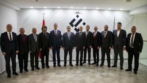 BBP Genel Başkanı Destici, ESTÜ Rektörü Prof. Dr. Özcan'ı ziyaret etti