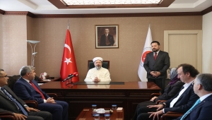 Diyanet İşleri Başkanlığında yeni atanan yöneticiler törenle görevlerine başladı