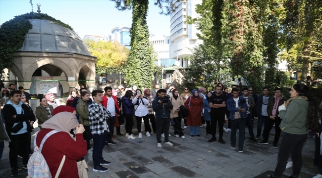 ERÜ'ye yeni kayıt yaptıran öğrencilere "Kayseri Kültür Yolu Turu" düzenlendi