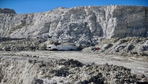 Eskişehir'de açık maden ocağında heyelan ve yangın tatbikatı