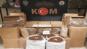 Eskişehir'de kaçak sigara operasyonunda 3 şüpheli gözaltına alındı