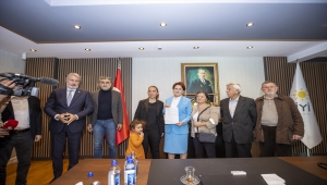 İYİ Parti Genel Başkanı Akşener, "Gezi davası"nda yargılananların aileleriyle görüştü