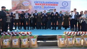 Kahramankazan'da 350 ton hibe tohum desteği