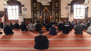 Kahramankazan'da şehit polis memuru Muhammet Uz için mevlit okutuldu 