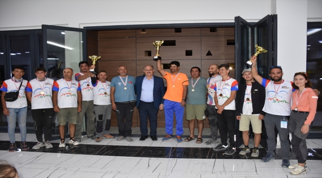 Karapınar'da yamaç paraşütü yarışması sona erdi