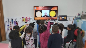 Kayseri Bilim Merkezi güneş tutulmasını canlı yayınladı