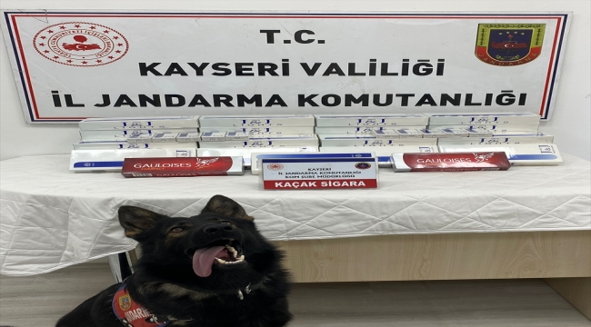 Kayseri'de 400 paket bandrolsüz sigara ele geçirildi