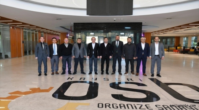 Kayseri'de bulunan OSB'lerin başkanları istişare toplantısında buluştu