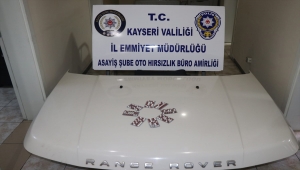Kayseri'de çalıntı ve hacizli araçların parçalarını satan zanlı yakalandı