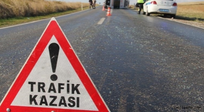 Kayseri'de devrilen kamyonun sürücüsü hayatını kaybetti