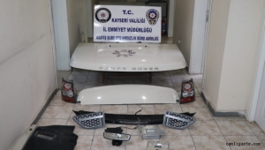 Kayseri'de oto hırsızlığı operasyonunda uyuşturucu hap ele geçirildi