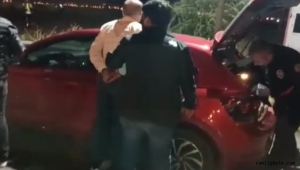 Kayseri'de otomobilinde sentetik uyuşturucu bulunan kişi gözaltına alındı