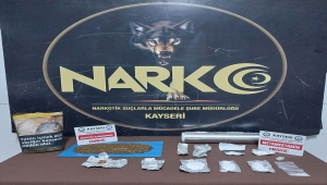 Kayseri'de uyuşturucu operasyonunda 10 zanlı yakalandı