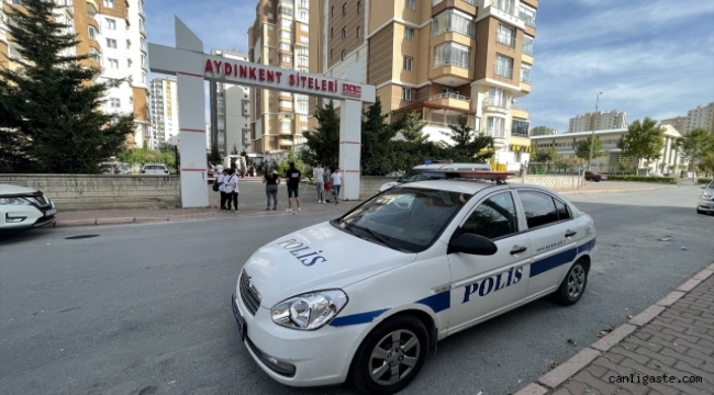 Kayseri Talas'ta 11. kattan düşen kadın hayatını kaybetti