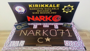 Kırıkkale'de uyuşturucu operasyonunda 1 şüpheli tutuklandı