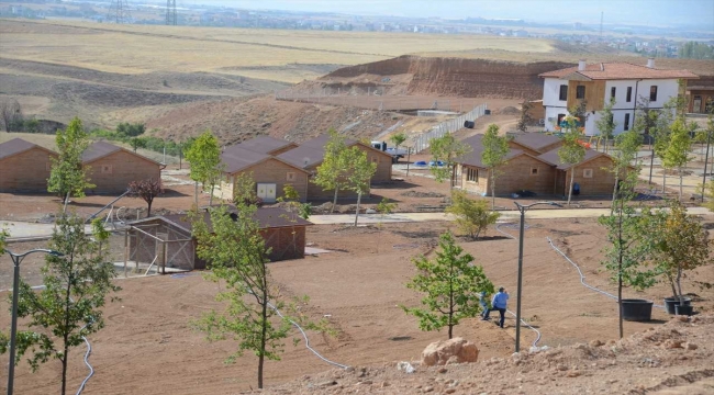 Kırşehir Belediyesinin "Kır-Köy Kampüsü"nde çalışmalar sürüyor