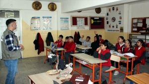 Kırşehir'de okullarda tabiat koruma ve biyoçeşitlilik eğitimleri verildi