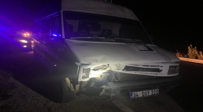 Konya'da kamyonetin çarptığı motosikletin sürücüsü öldü