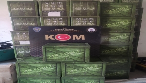 Konya'da "Nefes-2 Operasyonu"nda 1 milyon 33 bin makaron ele geçirildi