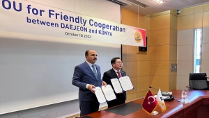 Konya ile Güney Kore'nin Daejeon kenti "kardeş şehir" oldu