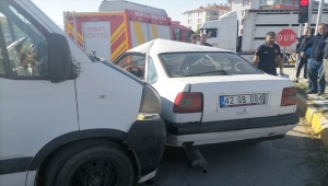 Kulu'daki trafik kazasında 2 kişi yaralandı
