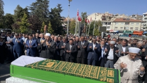 Milli Eğitim Bakanı Mahmut Özer, Kayseri'de cenaze törenine katıldı