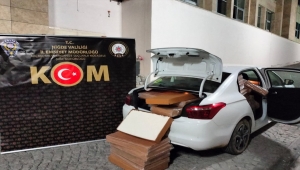 Niğde'de 1 milyon 214 bin dolu makaron ele geçirildi