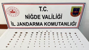 Niğde'de 211 sikke ele geçirildi