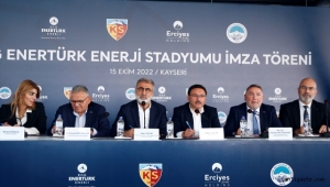 RHG Enertürk Enerji, Büyükşehir Belediyesi Kadir Has Stadyumu'na isim sponsoru oldu