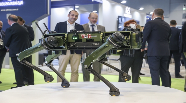 Robot köpek "Ghost Robotics Vision 60", Volt Teknoloji iş birliğiyle Türkiye'de