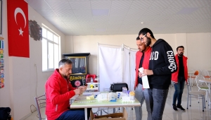 Sivas Cumhuriyet Üniversitesinde kan bağışı etkinliği düzenlendi