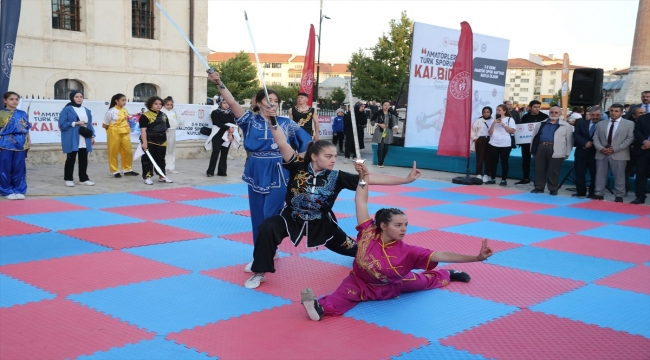 Sivas'ta Amatör Spor Haftası etkinlikleri başladı