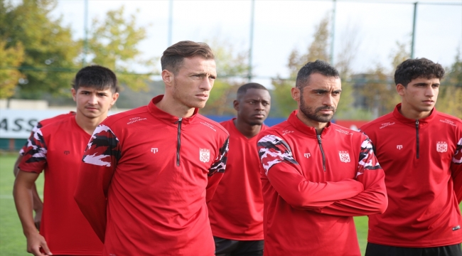 Sivasspor'da, Ballkani maçı hazırlıkları başladı 