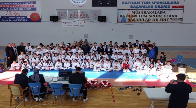 Sorgun'da Cumhuriyet Kupası Minikler Tekvando Şampiyonası tamamlandı