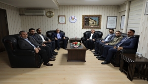 Vali Şimşek ve Milletvekili Yılmaz'dan Ticaret Borsası'na ziyaret