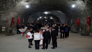 Yer Altı Tuz Şehri'nde Cumhuriyet Bayramı resepsiyonu