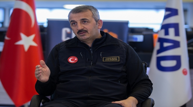 AFAD Başkanı Sezer, Türkiye genelinde ilk kez yapılacak "çök kapan tutun" tatbikatını anlattı: